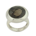Load image into Gallery viewer, 925 Sterling Silver Smoky Quartz Ring | Women's Cocktail Ring
