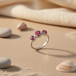 Load image into Gallery viewer, 925 Silver Ruby Ring for Women | Gemstone Jewelry
