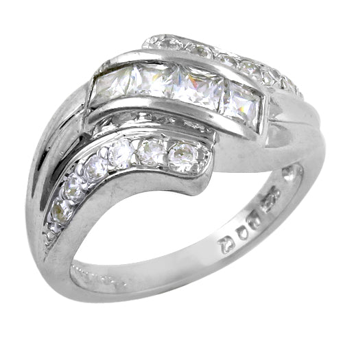 Silver Cubic Zirconia Ring for Women | Daily Wear | Gift
