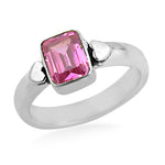 Load image into Gallery viewer, 925 Silver Pink Topaz Ring for Women | Gemstone Jewelry
