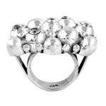 Load image into Gallery viewer, 925 Silver Bubble Cluster Ring | Women's Statement Ring
