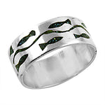 Load image into Gallery viewer, 925 Sterling Silver Fish Design Ring | For Women | Daily Wear
