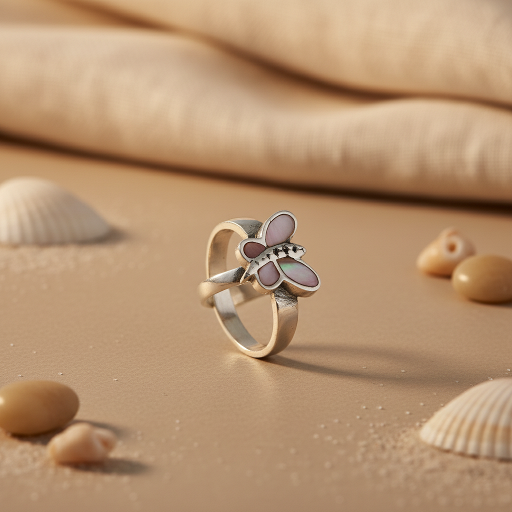 925 Silver Butterfly Ring for Women | Fashion Jewelry Gift