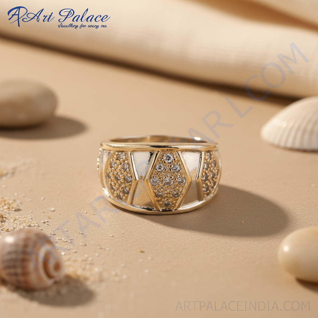 925 Sterling Silver Diamond Ring for Women | Wedding Band