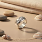 Load image into Gallery viewer, Silver Ring with Cubic Zirconia Stones for Women | Gift
