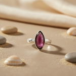 将图像加载到图库查看器中， 925 Silver Pink Gemstone Ring for Women | Gift Jewelry
