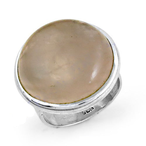 925 Silver Moonstone Cabochon Ring for Women | Gift