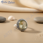 Load image into Gallery viewer, 925 Silver Rutilated Quartz Ring for Women | Gemstone Ring
