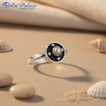 Load image into Gallery viewer, Anillo de perla de plata 925 para mujer | Joyería minimalista
