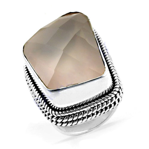 925 Silver Gemstone Ring for Women | Statement Jewelry