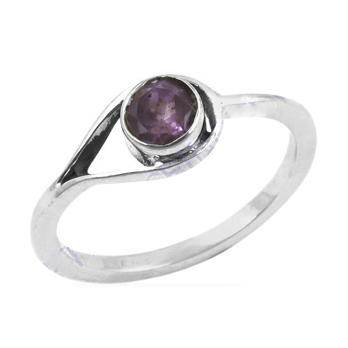925 silver amethyst ring for women | gemstone jewelry