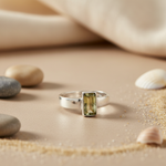 将图像加载到图库查看器中， 925 Silver Citrine Ring for Women | Gemstone Jewelry Gift
