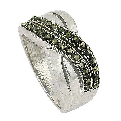 925 Silver Marcasite Ring for Women | Gift Jewelry