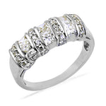 将图像加载到图库查看器中， Silver Cubic Zirconia Ring for Women | Wedding Jewelry
