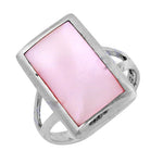 将图像加载到图库查看器中， 925 Silver Pink Mother of Pearl Ring for Women | Fashion Jewelry
