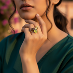将图像加载到图库查看器中， 925 Silver Gemstone Ring for Women | Cocktail Ring
