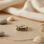 将图像加载到图库查看器中， 925 Silver Gemstone Ring for Women | Statement Jewelry

