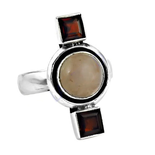 925 Silver Gemstone Ring for Women | Statement Jewelry