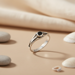 将图像加载到图库查看器中， 925 Silver Onyx Ring for Women | Statement Jewelry
