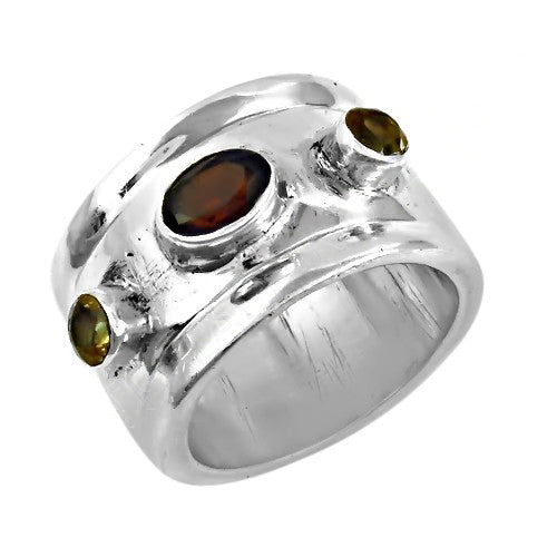 925 Silver Gemstone Ring for Women | Statement Jewelry