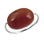 将图像加载到图库查看器中， Silver Carnelian Ring for Women | Gemstone Jewelry
