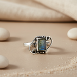 将图像加载到图库查看器中， 925 Sterling Silver Labradorite Ring for Women | Gift Jewelry
