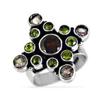 Load image into Gallery viewer, 925 Silver Gemstone Ring for Women | Statement Jewelry
