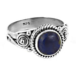 Load image into Gallery viewer, 925 Silver Lapis Lazuli Ring for Women | Gemstone Jewelry
