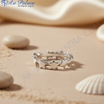 Load image into Gallery viewer, Anillo de estrella de plata de ley 925 para mujer | Joyería de uso diario
