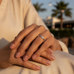 将图像加载到图库查看器中， 925 Silver Hammered Ring for Women | Minimalist Jewelry

