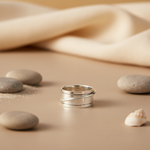 Load image into Gallery viewer, 925 Silver Spinner Ring for Women | Anxiety Relief Jewelry
