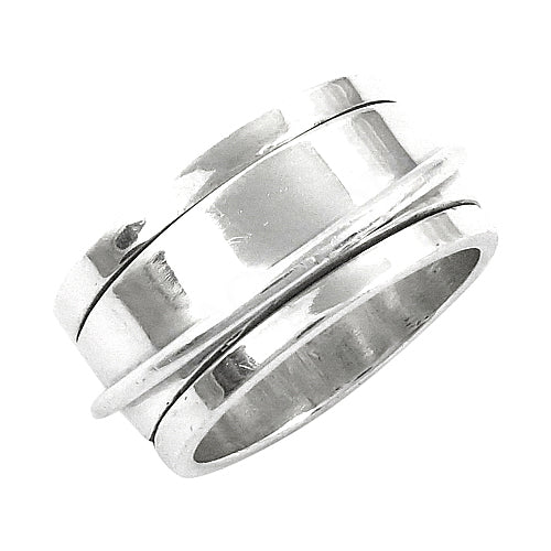 925 Silver Spinner Ring for Women | Anxiety Relief Jewelry