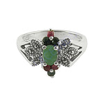 Load image into Gallery viewer, 925 Silver Gemstone Ring for Women | Statement Jewelry
