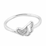 Load image into Gallery viewer, 925 Silver Heart Ring with Cubic Zirconia | Women's Ring
