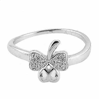 925 silver clover ring for women | gift jewelry