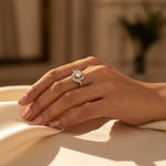 Load image into Gallery viewer, 925 Silver Diamond Ring for Women | Engagement | Gift
