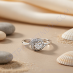 Load image into Gallery viewer, 925 Silver Diamond Ring for Women | Engagement | Gift
