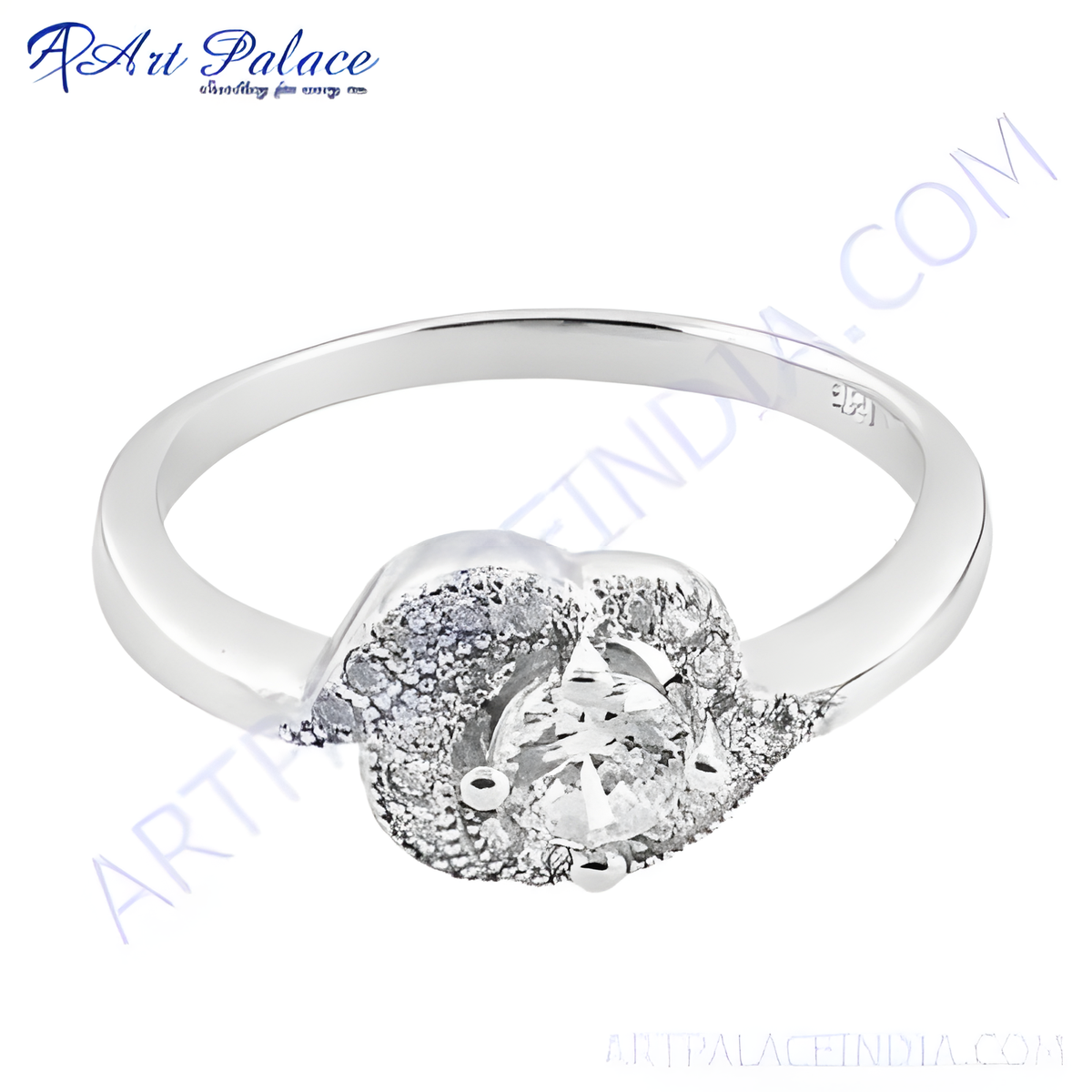 925 sterling silver diamond ring for women