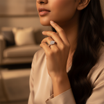 将图像加载到图库查看器中， 925 Silver Diamond-Accented Ring | Women's Fashion Ring

