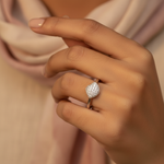 将图像加载到图库查看器中， 925 Silver Textured Ring for Women | Modern Silver Jewelry
