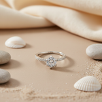 将图像加载到图库查看器中， 925 Silver Cubic Zirconia Ring for Women | Engagement Gift
