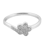 将图像加载到图库查看器中， Silver Flower Ring for Women | Cubic Zirconia | Daily Wear
