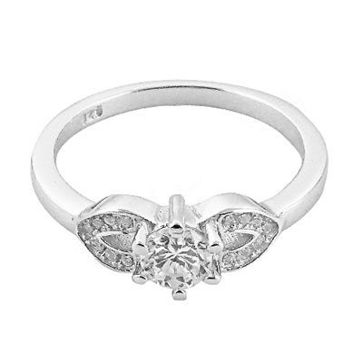 925 silver diamond ring for women | engagement | gift