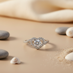 将图像加载到图库查看器中， 925 Silver Heart Ring with Cubic Zirconia | Women's Ring
