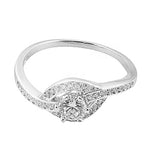 将图像加载到图库查看器中， 925 Silver Diamond Ring for Women | Engagement Jewelry
