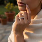 将图像加载到图库查看器中， 925纯银密镶戒指，女士款 | 结婚戒指 | 礼物
