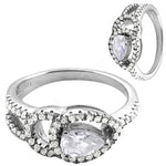 将图像加载到图库查看器中， 925 Sterling Silver Pear Cut Ring for Women | Gift Jewelry
