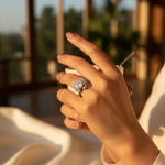 将图像加载到图库查看器中， 925 Silver Cubic Zirconia Ring for Women | Gift Jewelry
