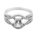 将图像加载到图库查看器中， 925 Silver Cubic Zirconia Ring for Women | Engagement Ring
