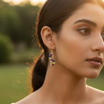 Load image into Gallery viewer, 925 Silver Multi-Gemstone Earrings &amp; Pendant Set | Women&#39;s Jewelry
